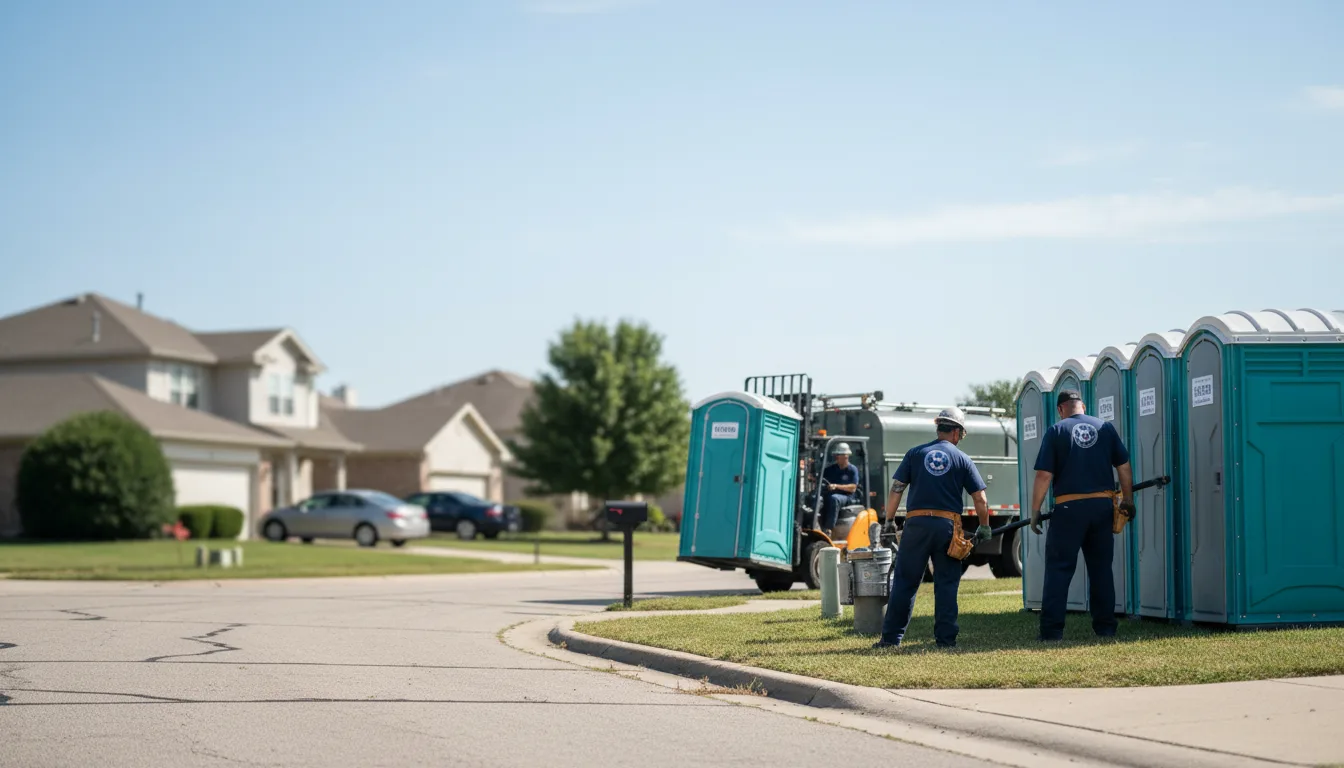 Porta Potty Rental in Erie, MI near me